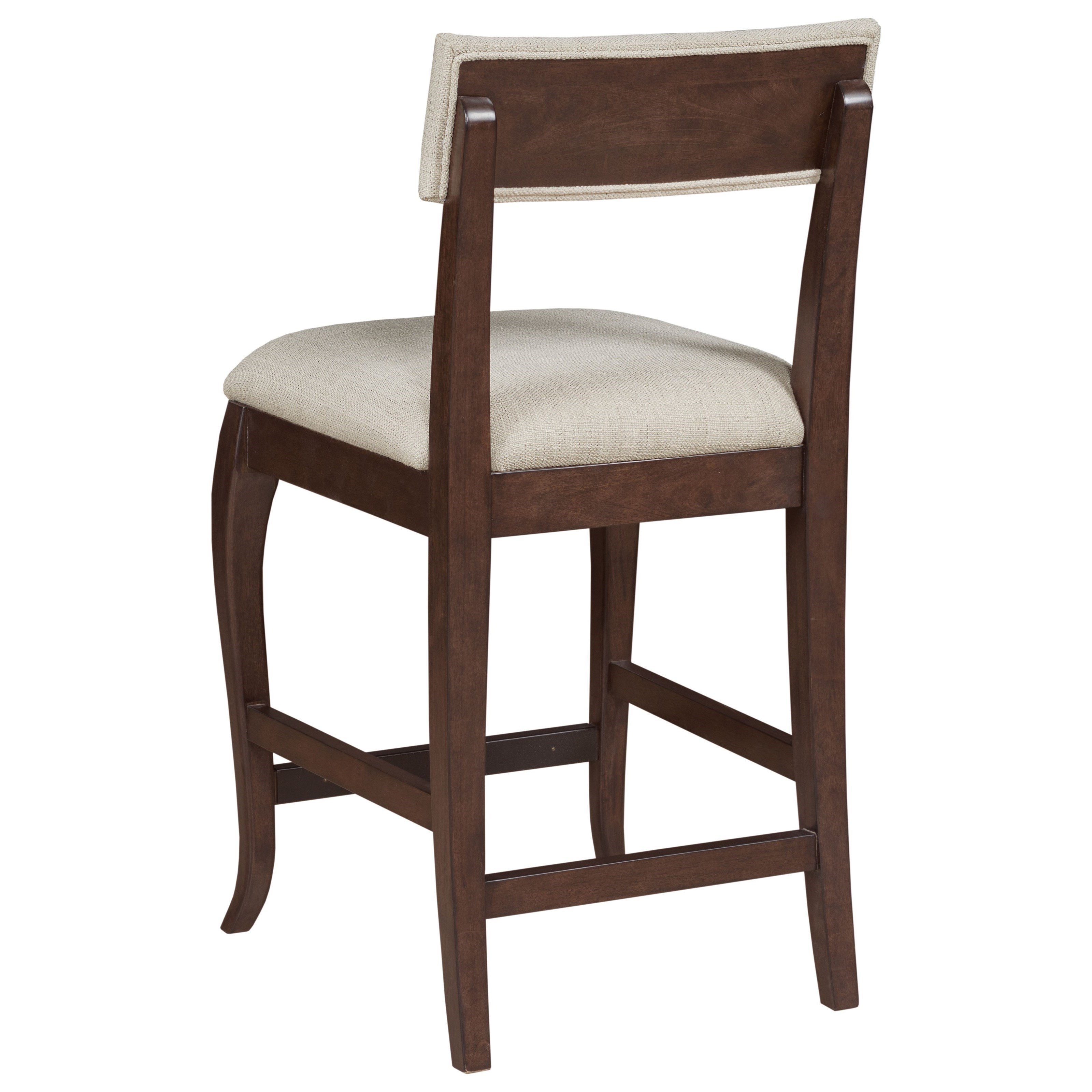 Hammary Hidden Treasures Transitional Counter Stool with Upholstered